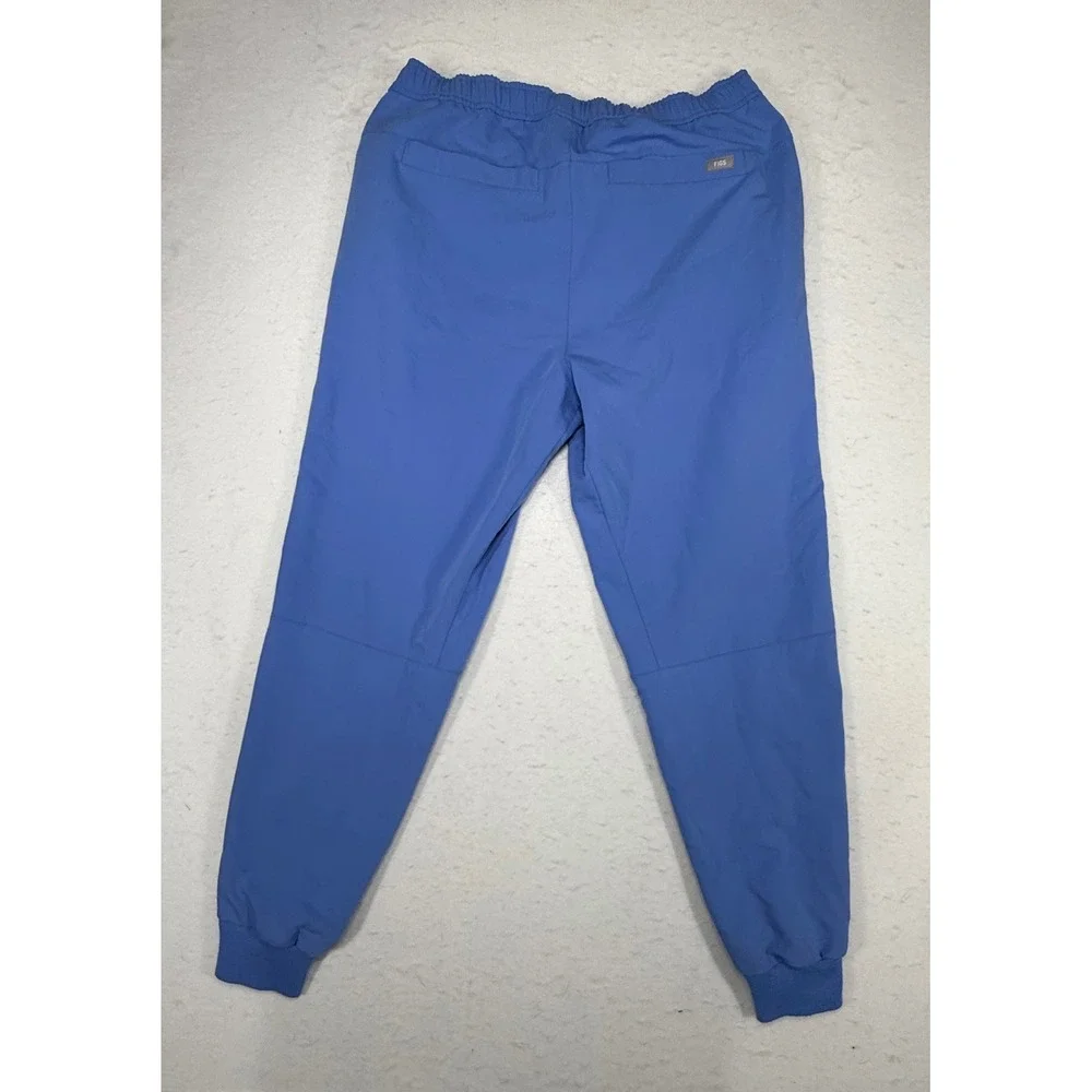 FIGS Tansen Blue Scrub Jogger Pants Mens Large Technical Collection